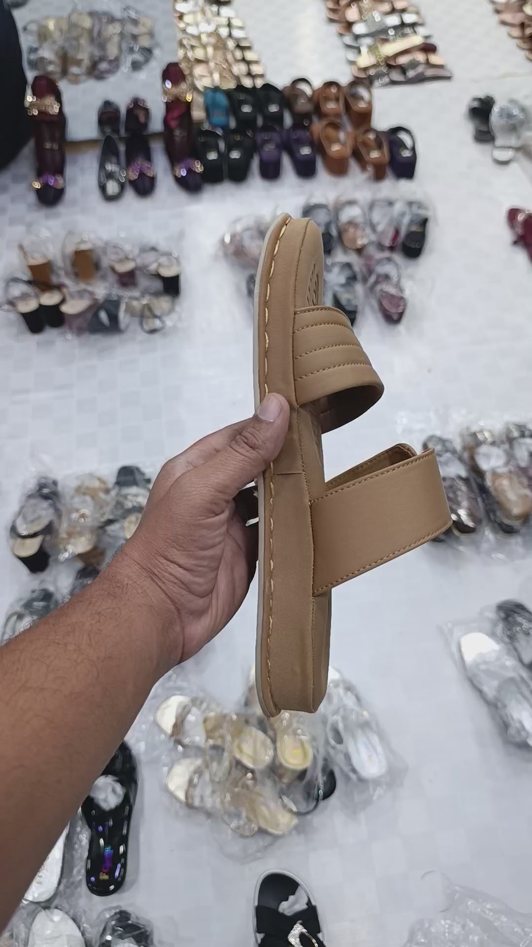 Ultra-Comfort Cushioned Slides – Double Strap Daily Wear Sandals